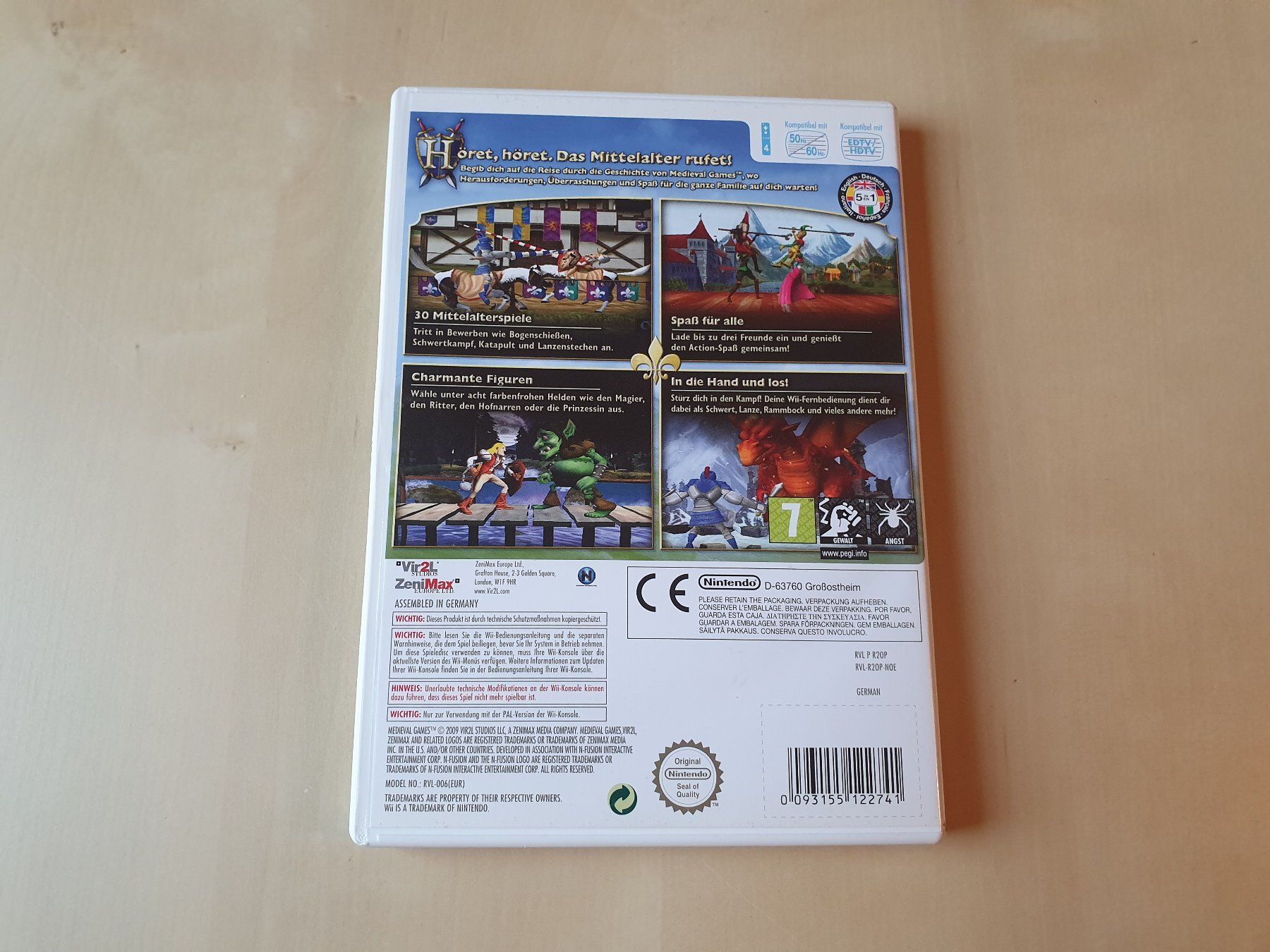Nintendo Giochi: Medieval Games – Usato da Stansstad venduto da collectorsshop 1