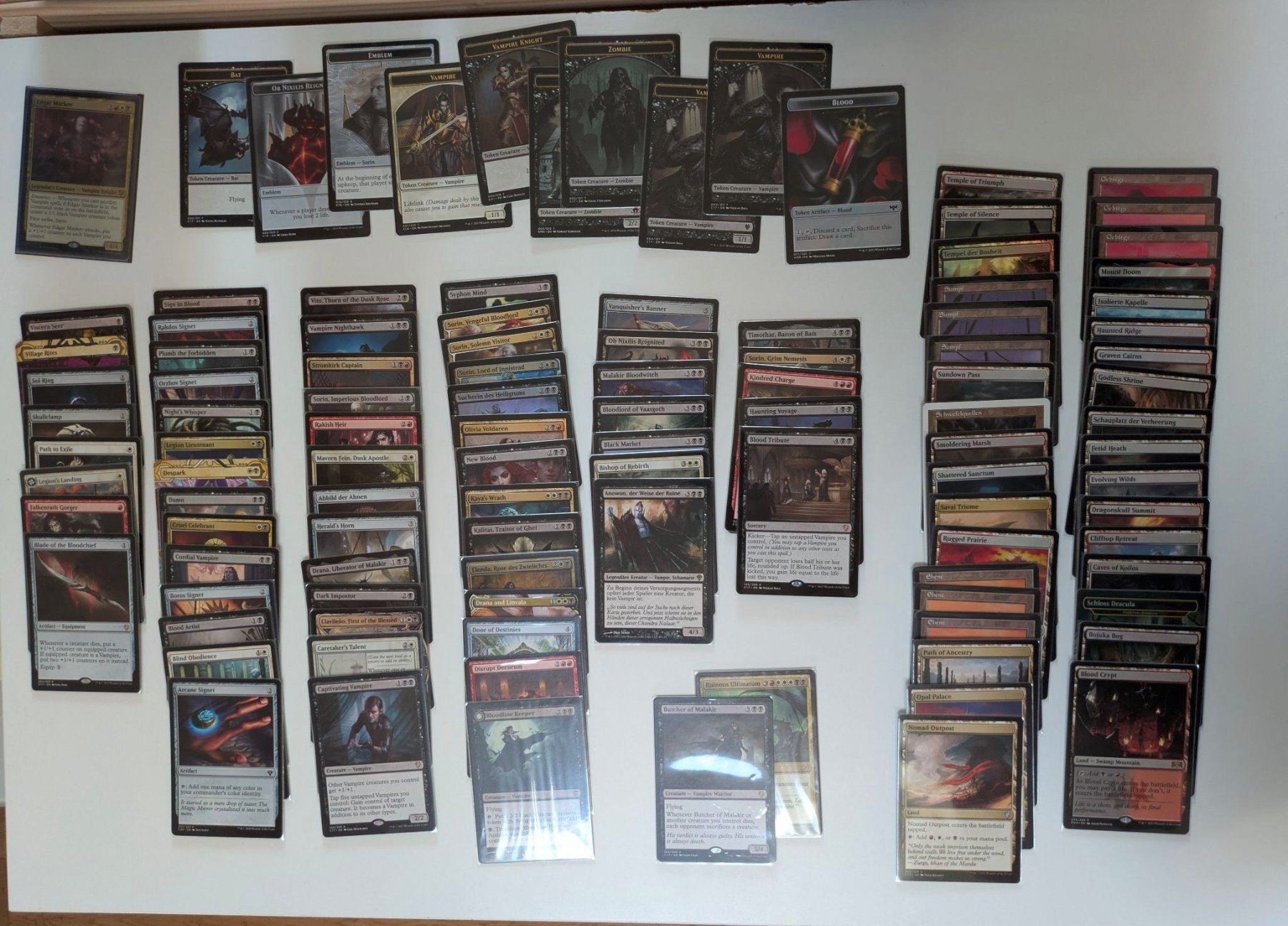 Giochi: Magic: the Gathering Vampire Tribal Edgar Markov Commander – Usato da Uzwil venduto da McPwn 1