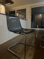 Ikea dunkle durchsichtige Stühle (10stk)