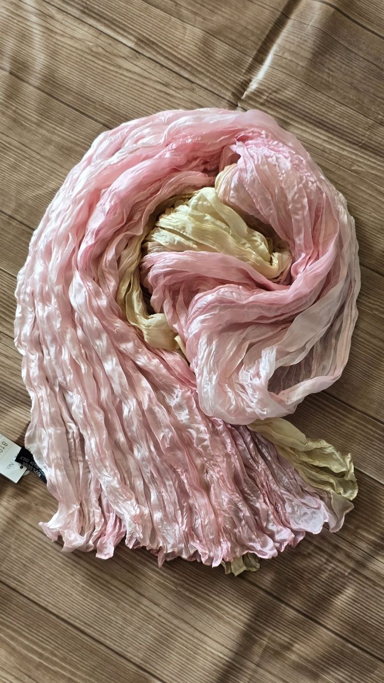 Foulard & Sciarpe: 🏷️ Silkroad Schal aus 100% Seide im Knitterlook 🧣 – Nuovo (secondo la descrizione) da Thalwil venduto da VitaMini 5