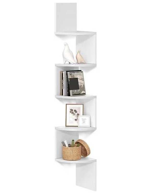 Étagères: Corner Zig Zag Shelf - White – Neuf avec emballage d'origine à Chambésy par cha_p6xr 3