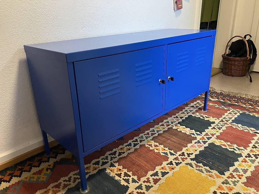 Kommoden: Ikea PS Metallschrank blau – Gebraucht aus Burgdorf von emme53 1