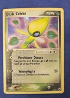 Dark Celebi 4 Holo Pokemon Hidden Legends ITA