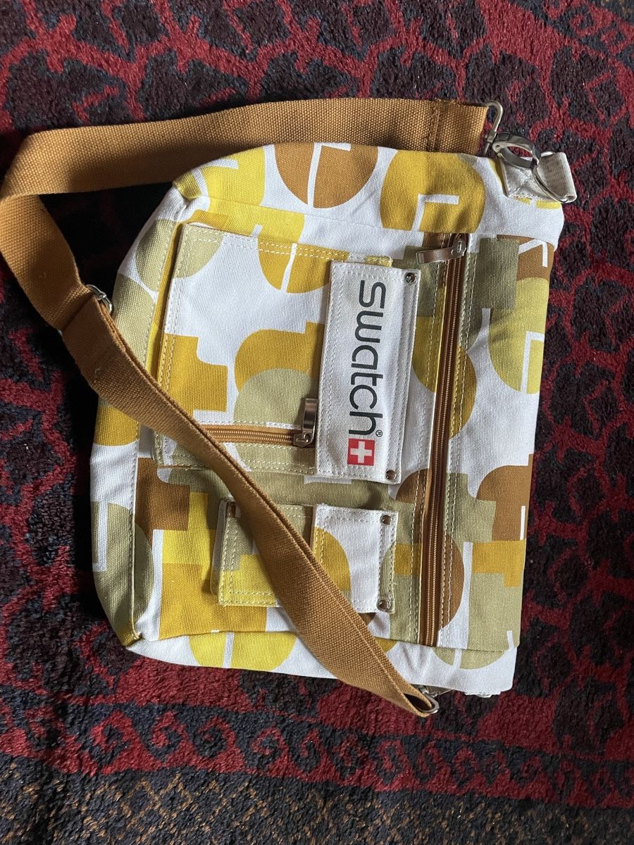 Borse: Retro Robuste Swatch Umhängetasche Gelb Canvas – Usato da Biel/Bienne venduto da mary.sin 1