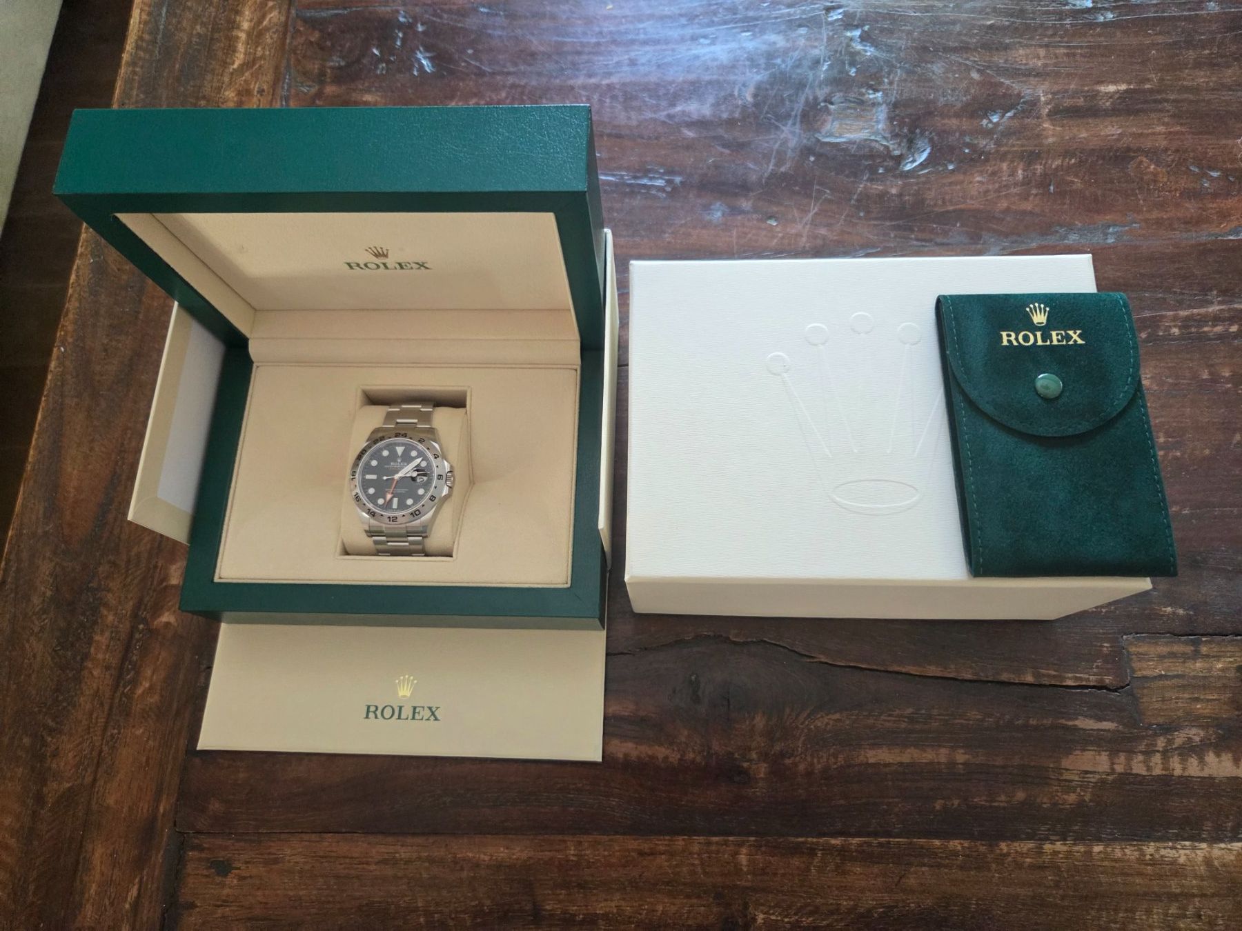 Rolex Orologi: neue ungetrage Rolex Explorer 2 Referenz: 226570 – Nuovo e nell'imballaggio originale da Heimberg venduto da bakuk 5