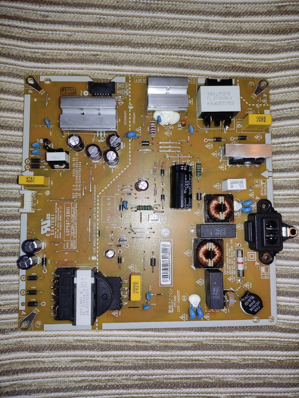 LG Televisori: LG 50UP7500 Powerboard – Usato da Bern venduto da unnaturalBlues