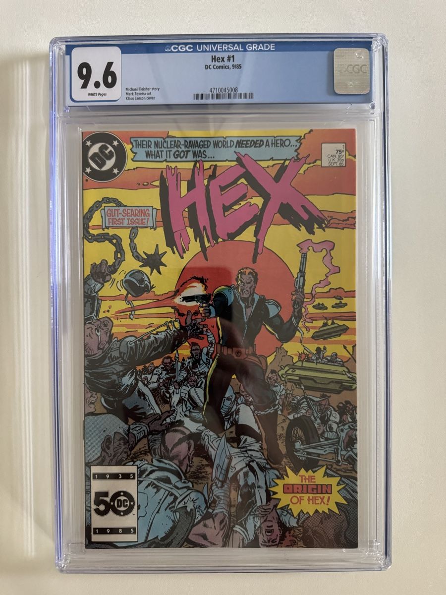 Fumetti: HEX #1 (1985) CGC 9.6 – Usato da Amriswil venduto da MA_GA
