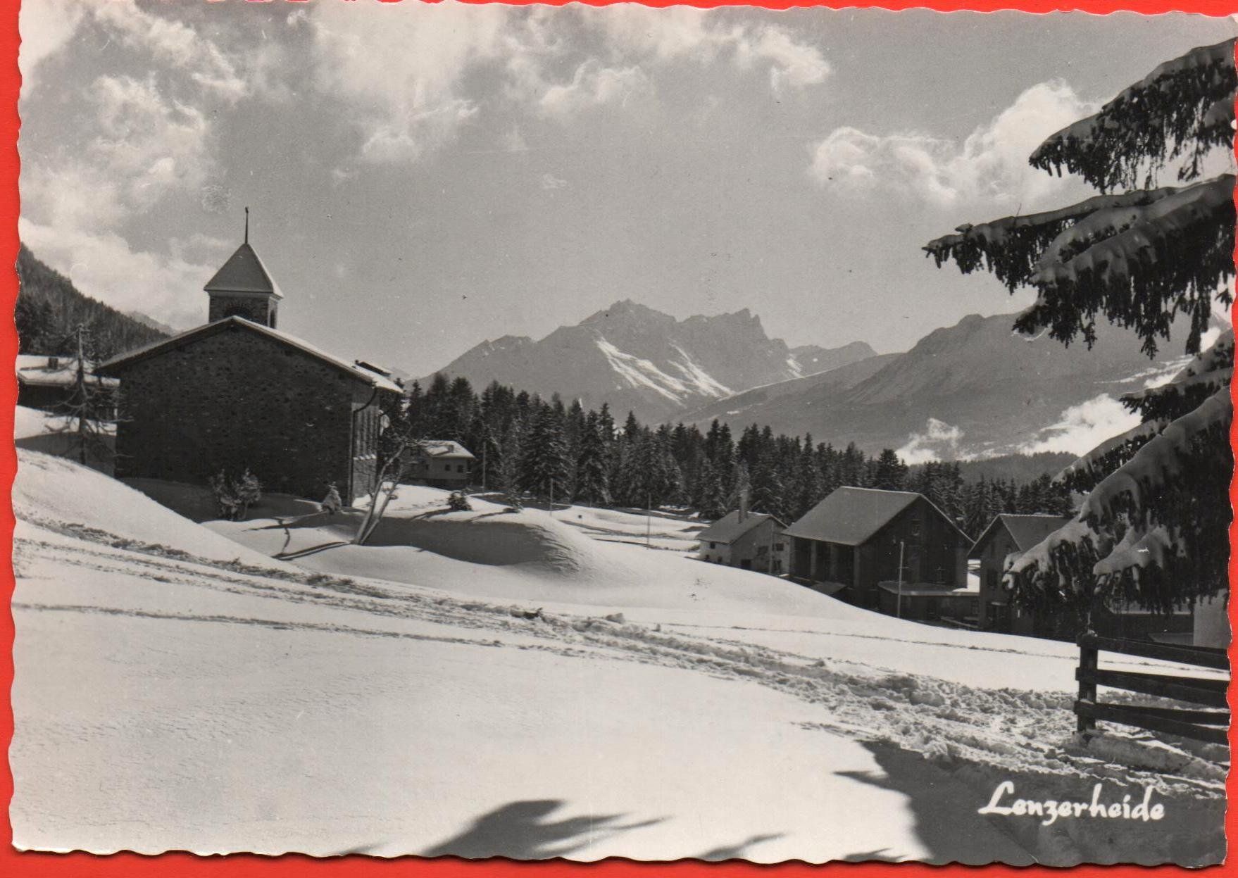 Cartoline postali: LENZERHEIDE – Usato da Jona venduto da philajona