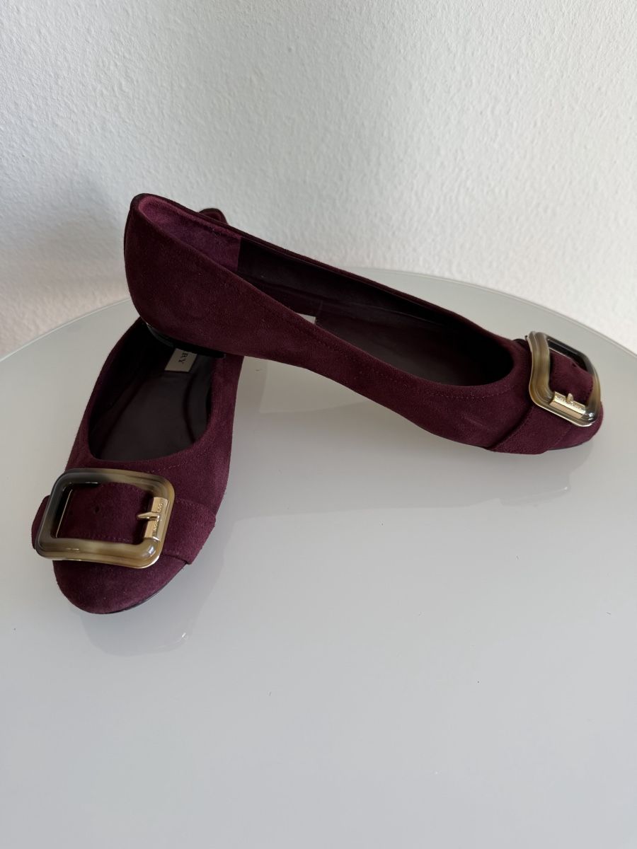 Burberry Scarpe da donna: Chaussures en daim Burberry – Usato da Cressier FR venduto da Kvito4ka 5