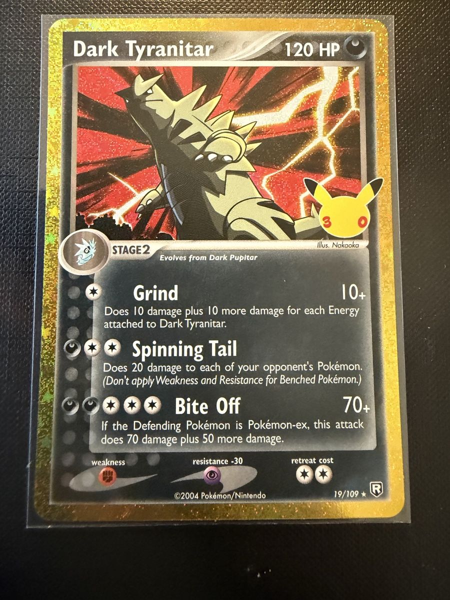 Pokémon Cartes à collectionner: Dark Tyranitar #19 30C EN – Neuf (Voir description) à Savigny par Matgab94