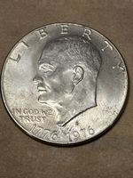 USA 1 Dollar Münze Eisenhower 1776-1976