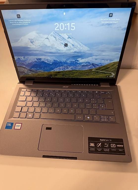 Notebook: Ordinateur portable ACER aspire Spin 14  – Usato da Genève venduto da yas_j8jz