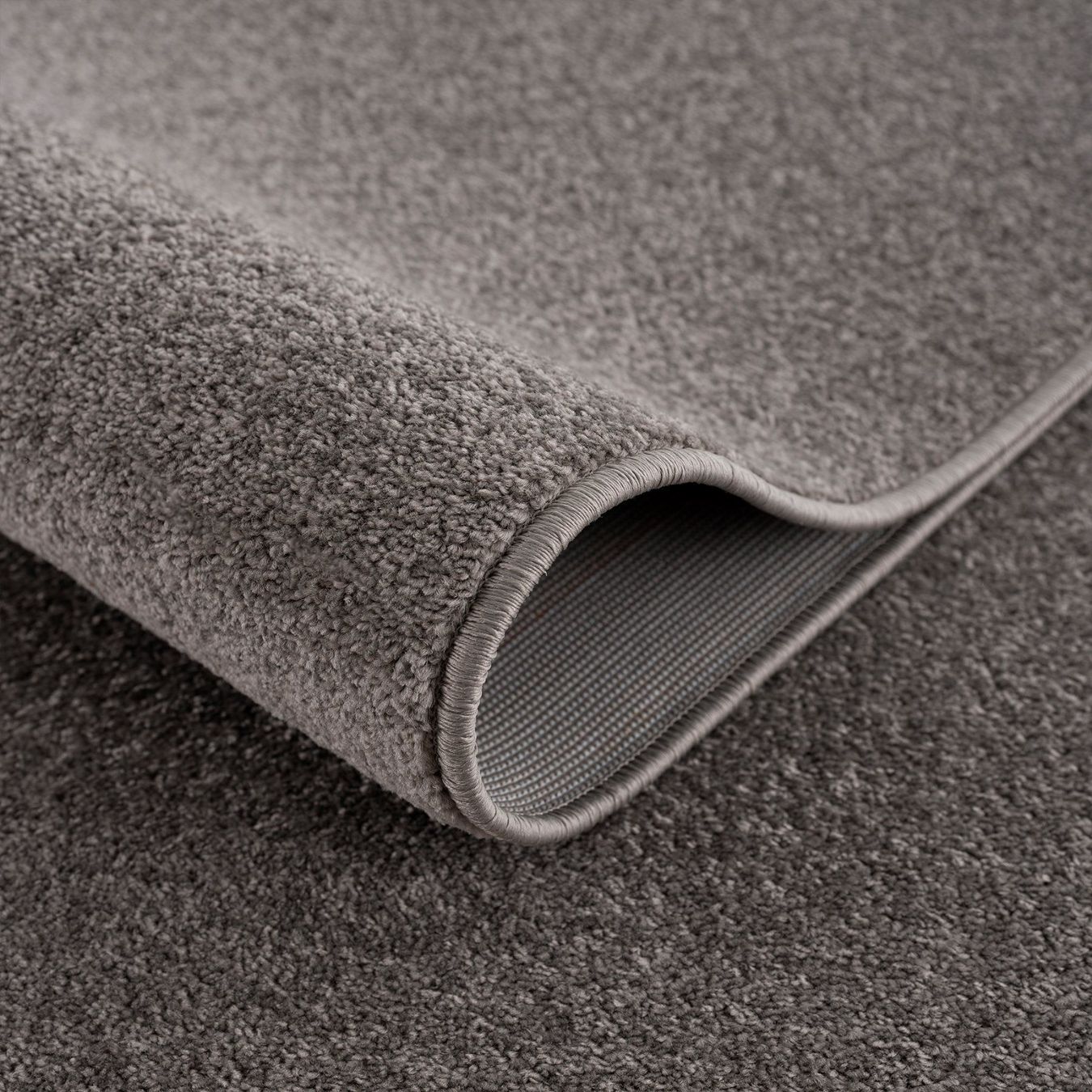 Tappeti: Teppich Uni 9500-Grey, 160 x 230 cm – Nuovo e nell'imballaggio originale da Reinach AG venduto da carpethouse 3