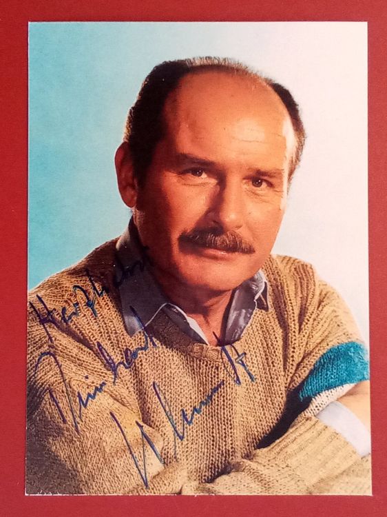 Reinhard Glemnitz Autogramm signiert Fotopostkarte 10x15cm Kaufen auf