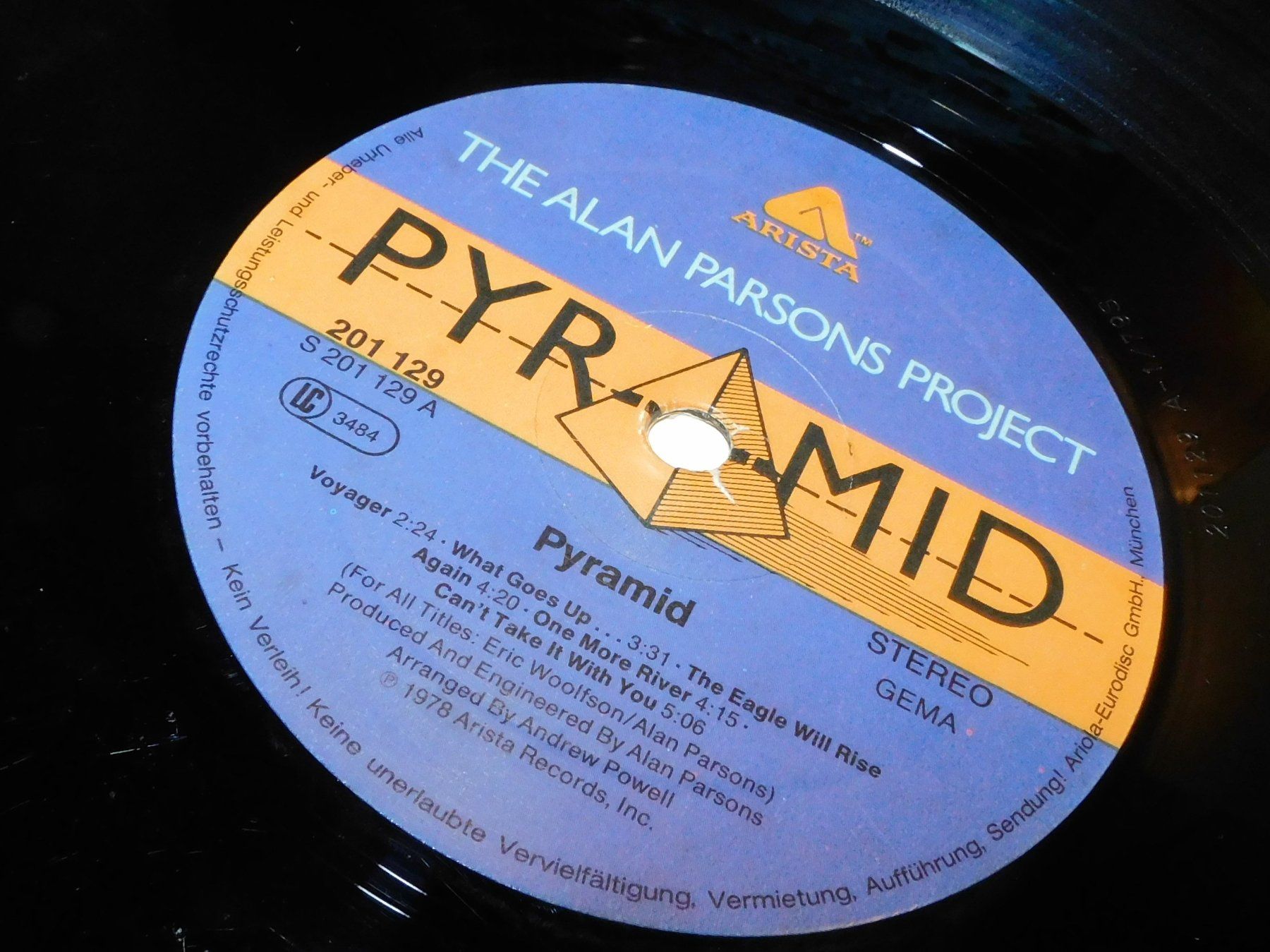 Dischi in vinile: Lp - The Alan Parsons Project Pyramid 1978 - Lp Schallplatte – Usato da Sursee venduto da 76 3