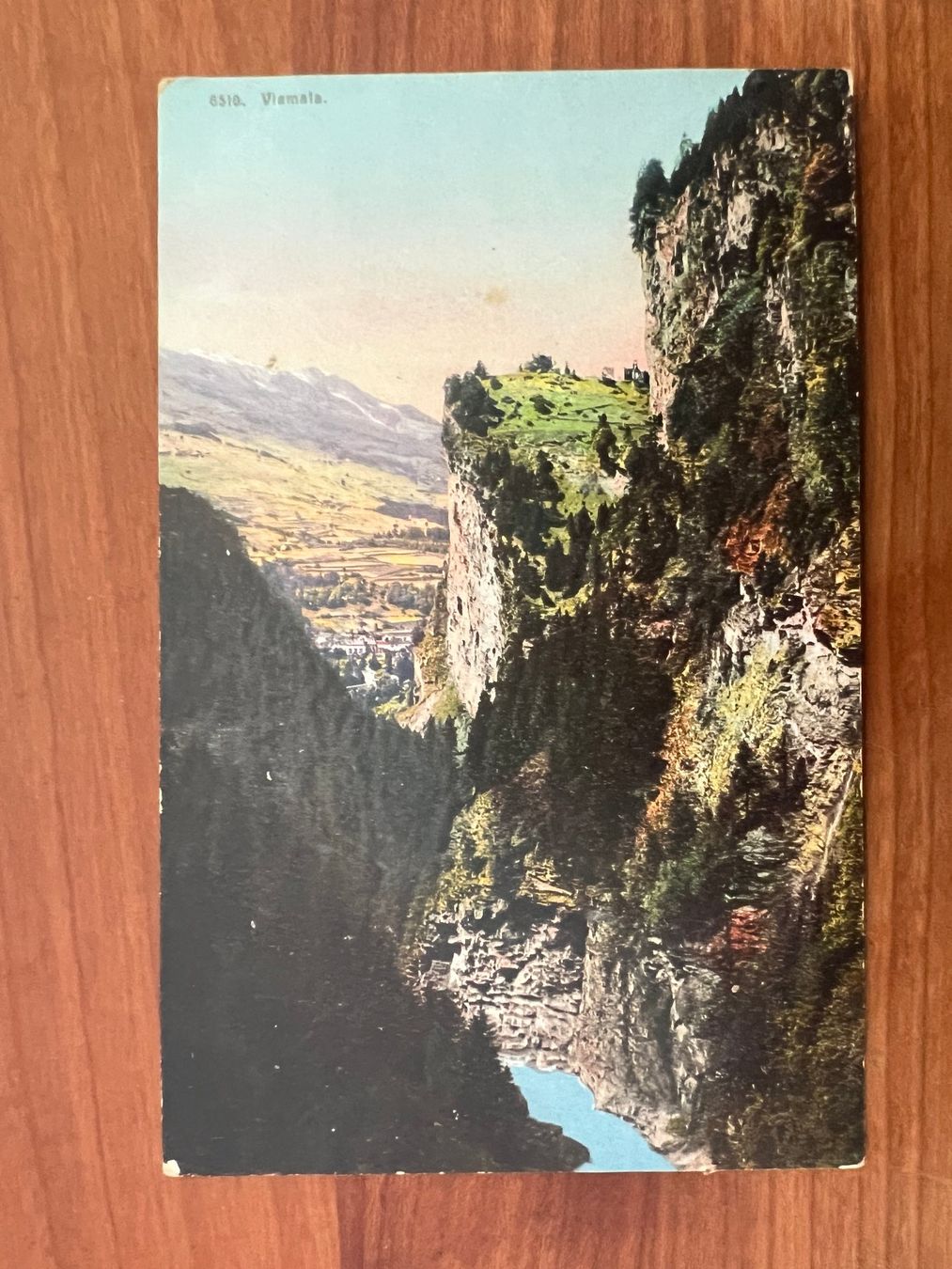 Cartoline postali: AK 1909 Viamala   (G2227) – Usato da Hinwil venduto da Sidi4