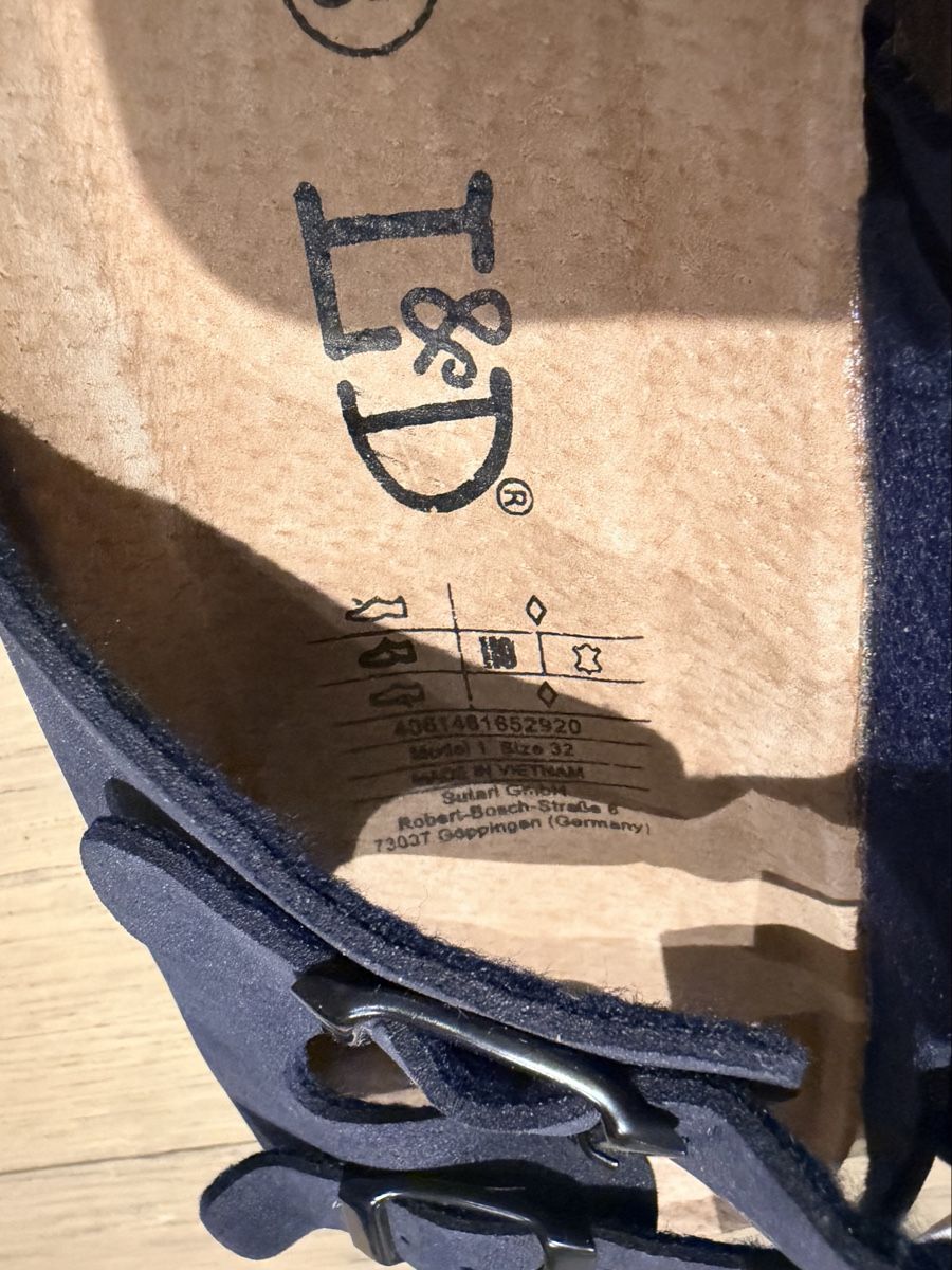 Scarpe da uomo: Sandales bleues taille 32 avec étiquette – Nuovo e nell'imballaggio originale da Lausanne venduto da mik_l5py 1