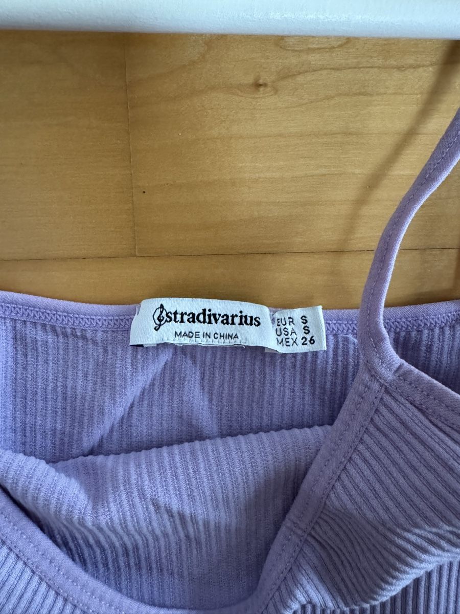 Stradivarius Blusen, T-Shirts & Tops: Stradivarius Top Lila, Grösse S – Neu (gemäss Beschreibung) aus Maisprach von jokoundklaas 1