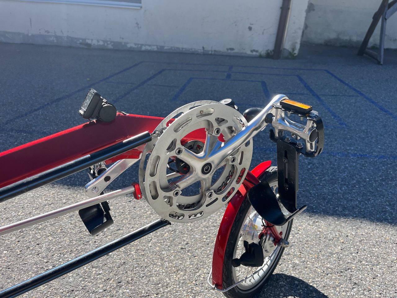Vélos: Liegevelo mit elektrischem Antrieb – D'occasion à Versam par vanbiesenostertag 2