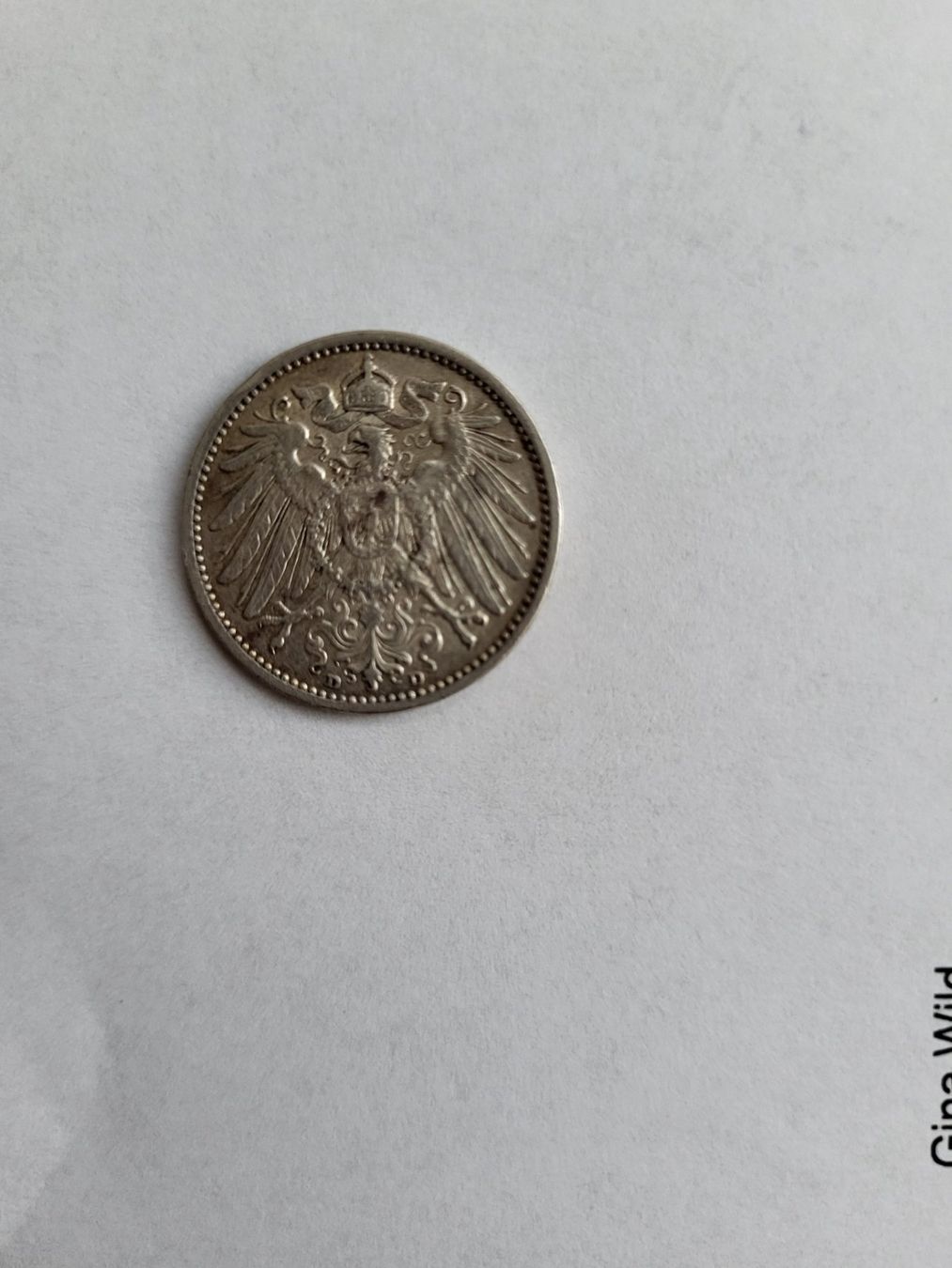 Tutti le monete: Münze 1 Mark von 1907 – Usato da Niederuzwil venduto da Vaiacondios 1
