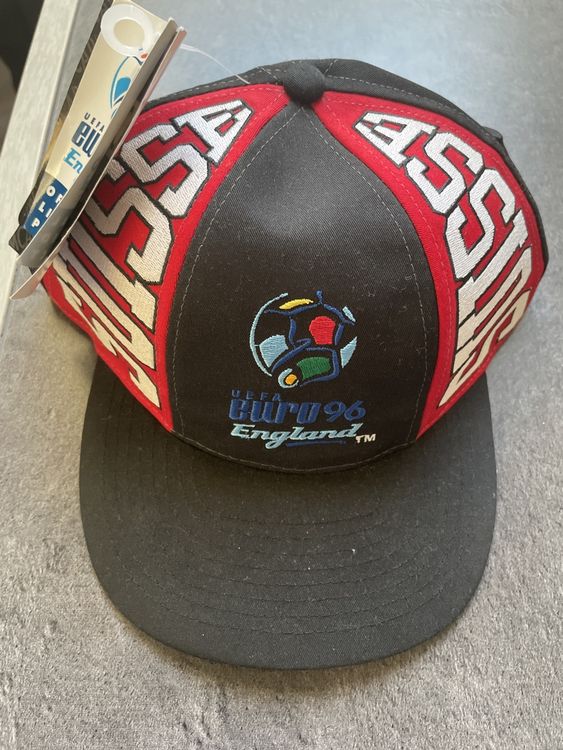 Casquette Vintage UEFA Euro 2000 Allemagne, Taille Unique, Multicolore, Homme