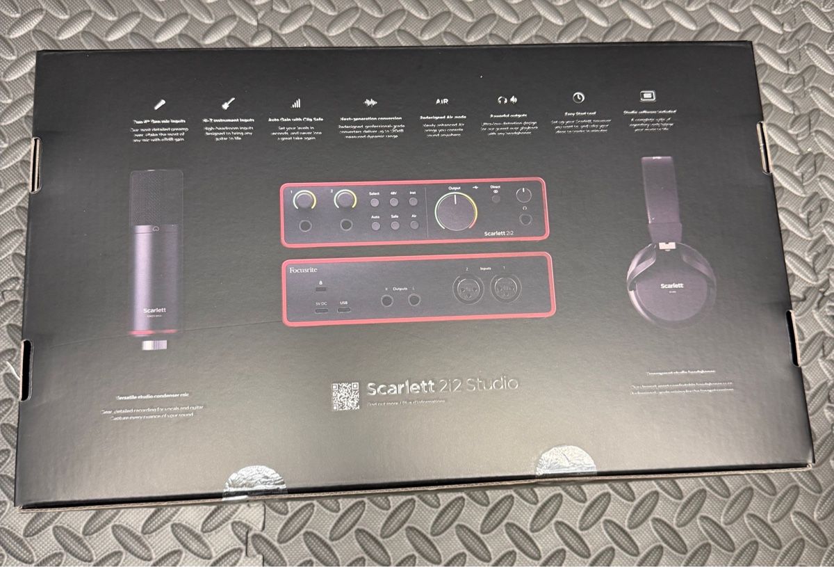 Sistema di controllo: Scarlett 2i2 Studio CM25 MKiii – Nuovo e nell'imballaggio originale da Winterthur venduto da Avanesh 1