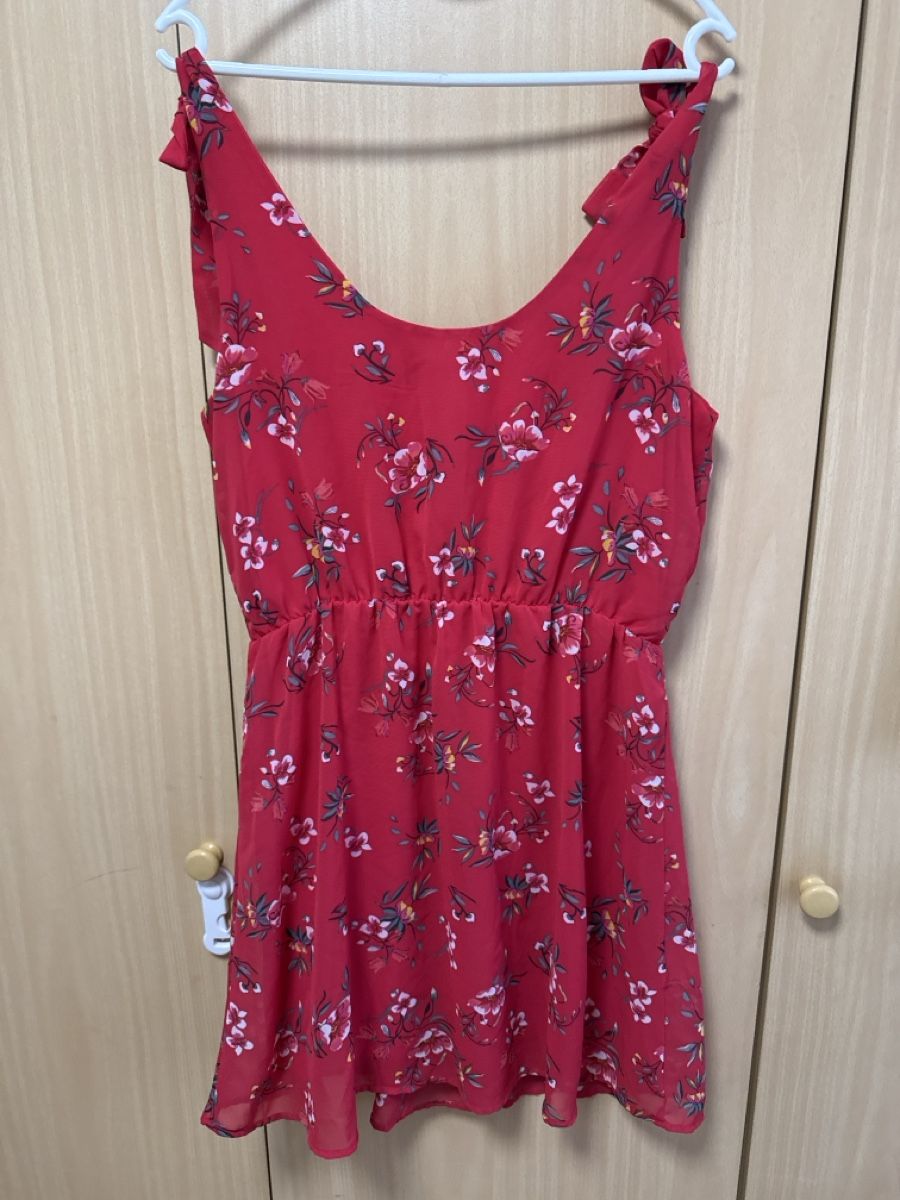 Vestiti: Even&Odd Sommerkleid, Gr.38, rot, mit Blumenmuster – Nuovo (secondo la descrizione) da Thun venduto da Vans_98 3