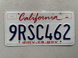 🇺🇸🇺🇸 USA Nummernschild #  CALIFORNIA  # 🇺🇸🇺🇸