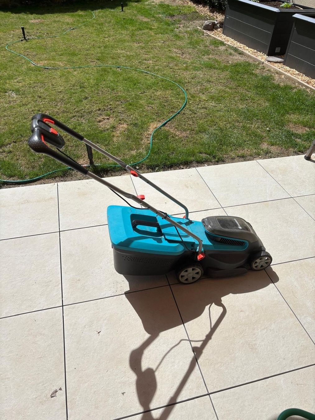 Gardena Tagliaerba: Tondeuse électrique à batterie Gardena – Usato da Gland venduto da isa__sml 2