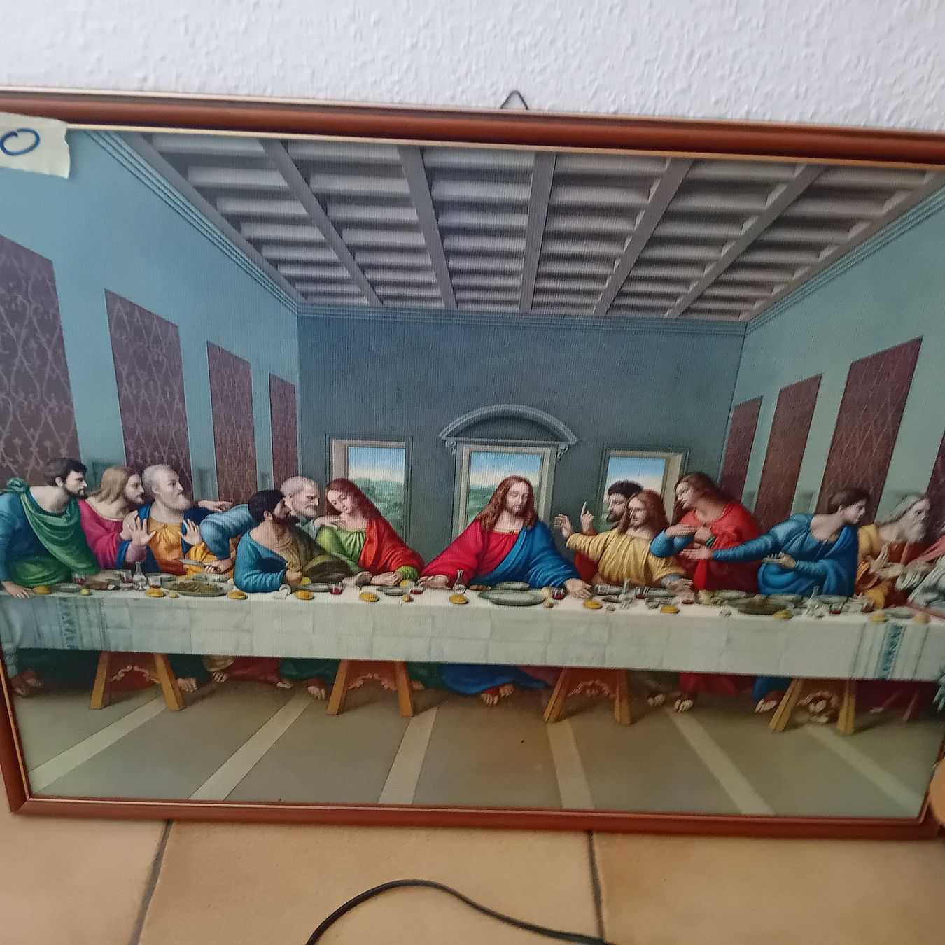 Posters & Illustrations: Bild Abendmahl Jesus , Kirche – D'occasion à Zürich par chulrich
