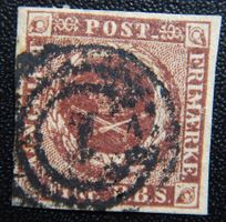 Dänemark Kat. 1 IIa gest. 1851 Kat. 45 Euro
