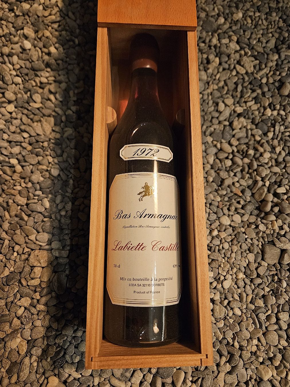 Bevande alcoliche: Armagnac 1972 Labiette Castille – Nuovo e nell'imballaggio originale da Muntelier venduto da Fproduction