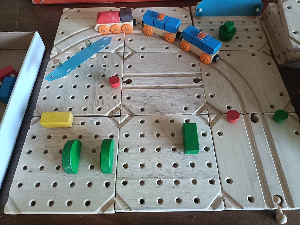 Baukästen: Train en bois Symplo Rail Playset – Gebraucht aus Chêne Bougeries von guimzou 1