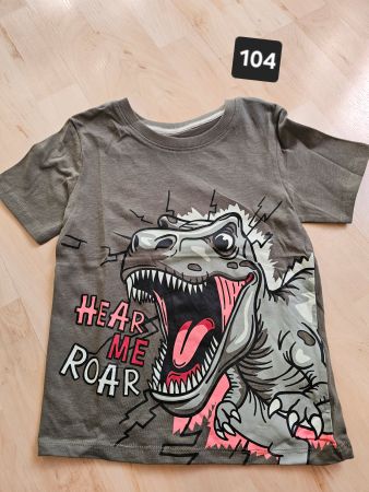Dinoshirt Grösse 104