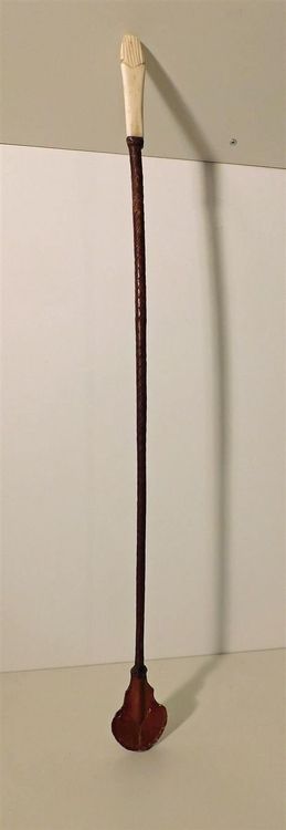 YINETTECH 2x Reitpeitsche Kunstleder - 32cm, Rutschfester Griff, Für Pferdetraining & Bühne