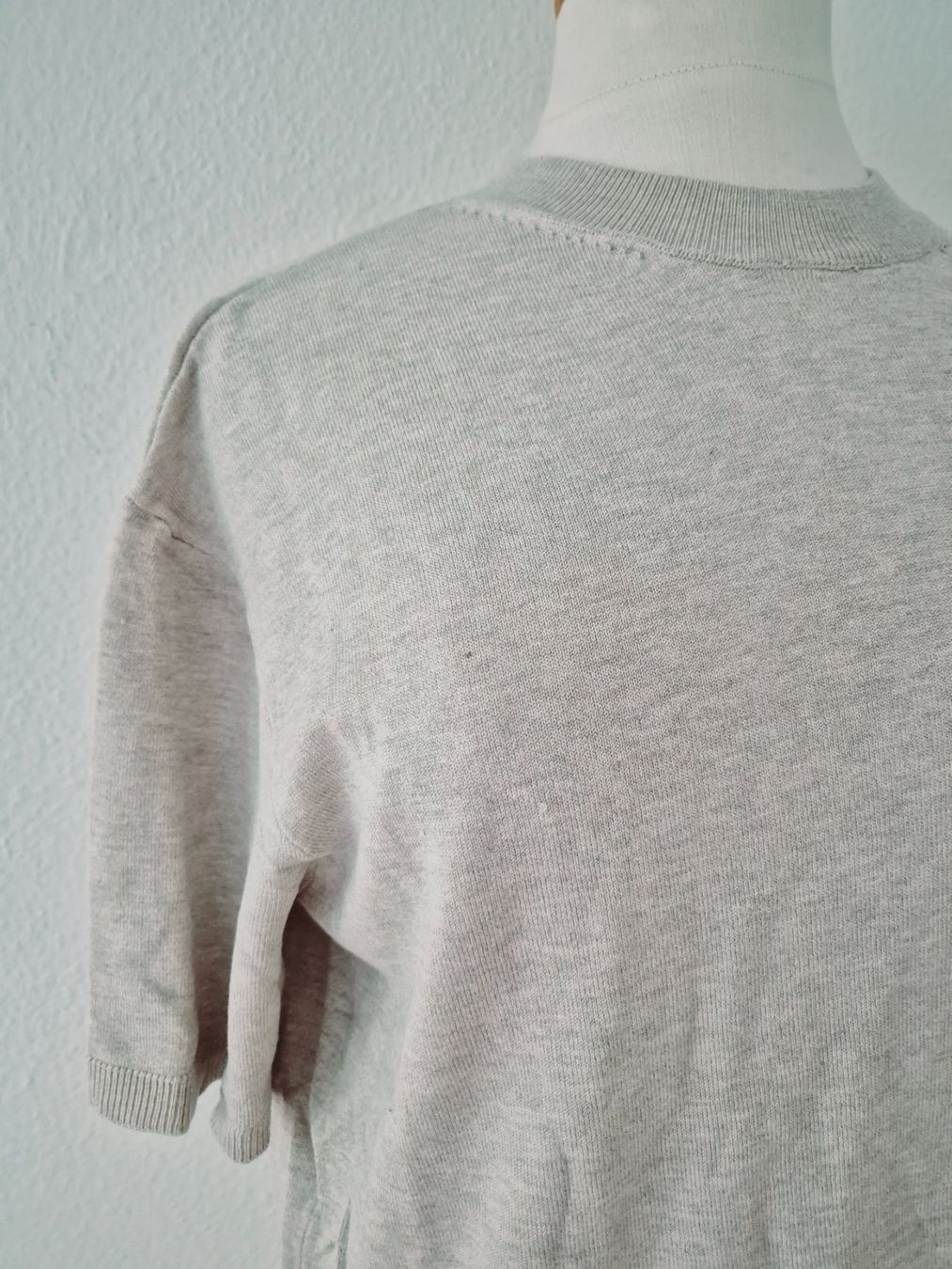 Maglioni & Felpe: SHIRT STRICKSHIRT KURZARM PULLOVER S 36 BEIGE,  TOP ZU JEANS – Nuovo (secondo la descrizione) da Elsau venduto da the-colorful-side 8