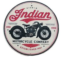 INDIAN MOTORCYCLE -   Blechschild  (neu/OVP)