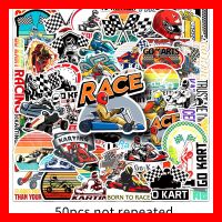 Go Kart Rennsport Rennstrecke Formel 1 50 tlg Stickerset