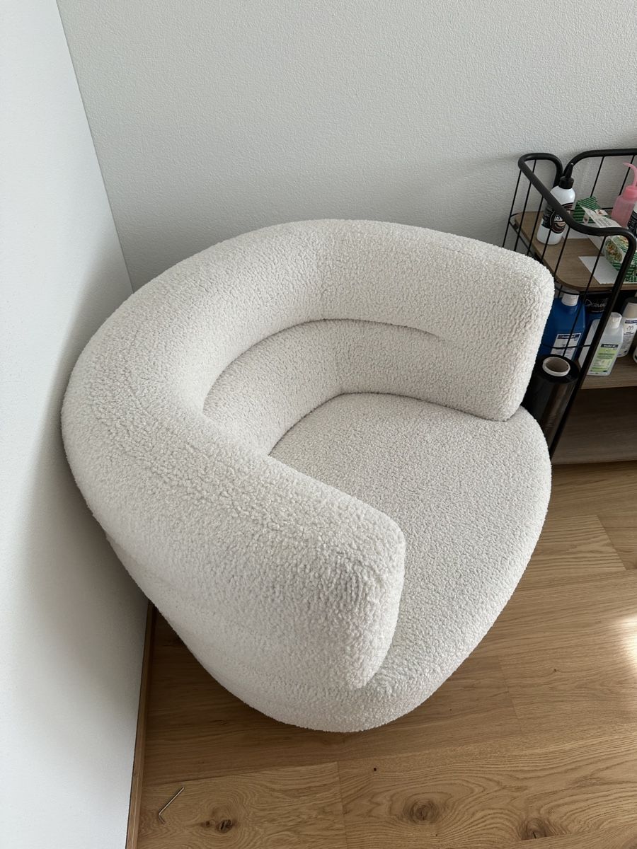Maisons du monde Poltrone: Bouclésessel – Nuovo (secondo la descrizione) da Luzern venduto da Rxzime 2