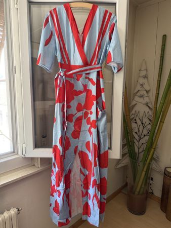 XXL Summer Dress, Floral Pattern, NEVER WORN!