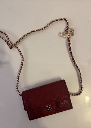 Tasche dunkelrot neuwertig