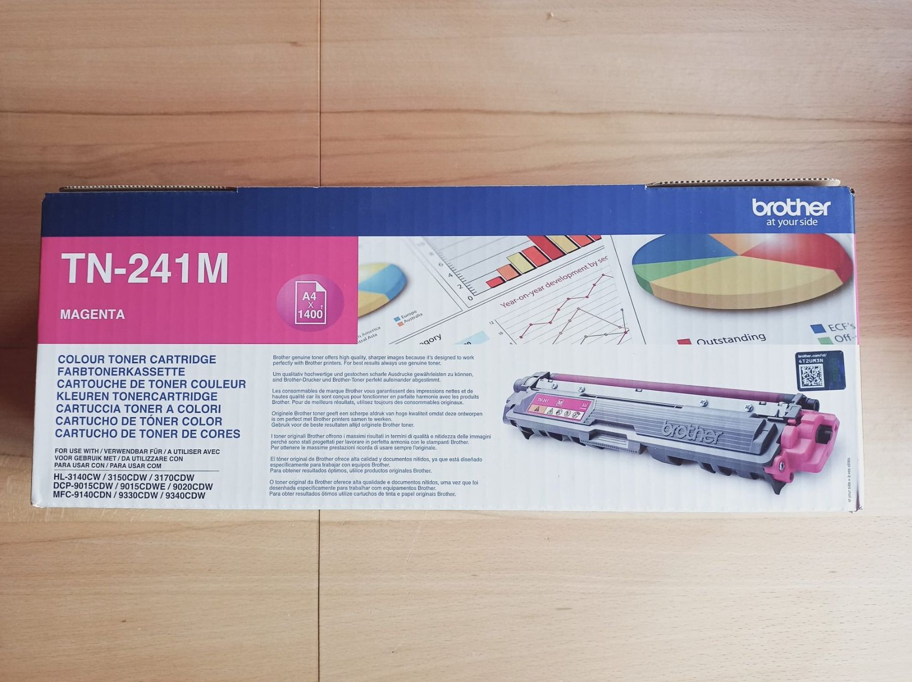 Brother Cartucce per stampanti & toner: Brother Toner TN241M – Nuovo e nell'imballaggio originale da Azmoos venduto da Hach62 1