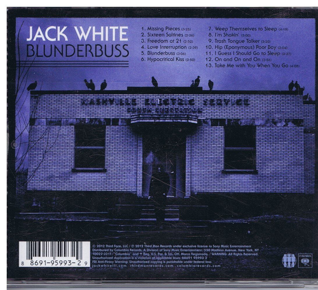 CDs: Jack White  – Blunderbuss (CD) – Gebraucht aus Unterengstringen von Lastchance 1