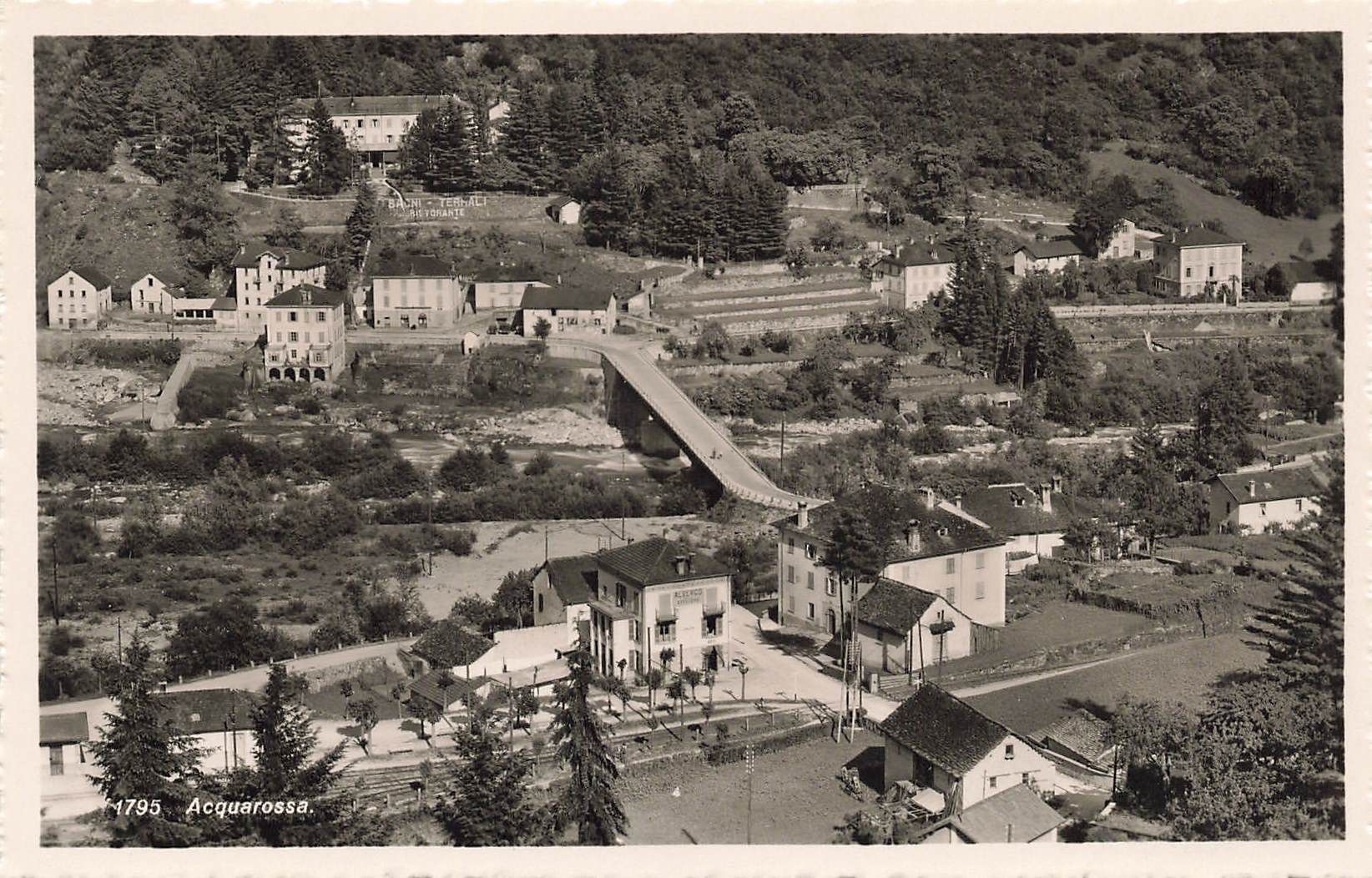 Cartoline postali: Acquarossa terme Blenio – Usato da Biasca venduto da Blenio71