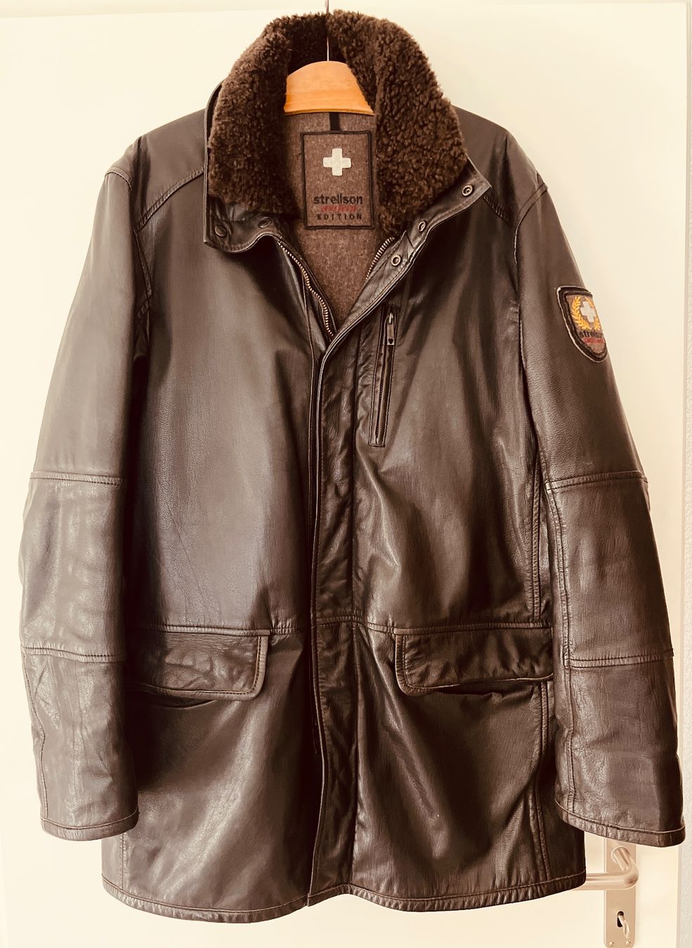 Strellson Giacche: Lederjacke STRELLSON Swiss Cross Edition – Usato da Kappel SO venduto da gepfeli