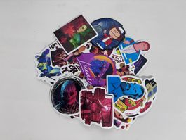 50 Stk. Sticker/Aufkleber Strangers Things