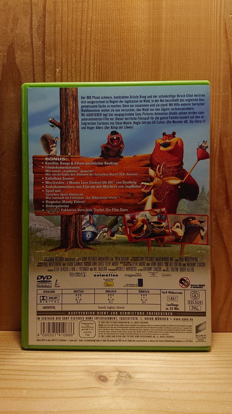 Alle DVDs: JAGDFIEBER DVD – Gebraucht aus Wilderswil von Exebub 1
