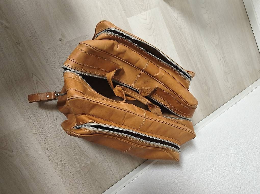 Borse: Sporttasche aus Leder  – Usato da Rebstein venduto da Dom-Grab_83