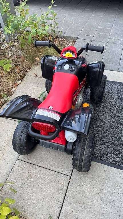 Veicoli per bambini: Elektro-Kinderquad rot/schwarz ATV  Ride-on – Usato da Stein AG venduto da Marcster99 4