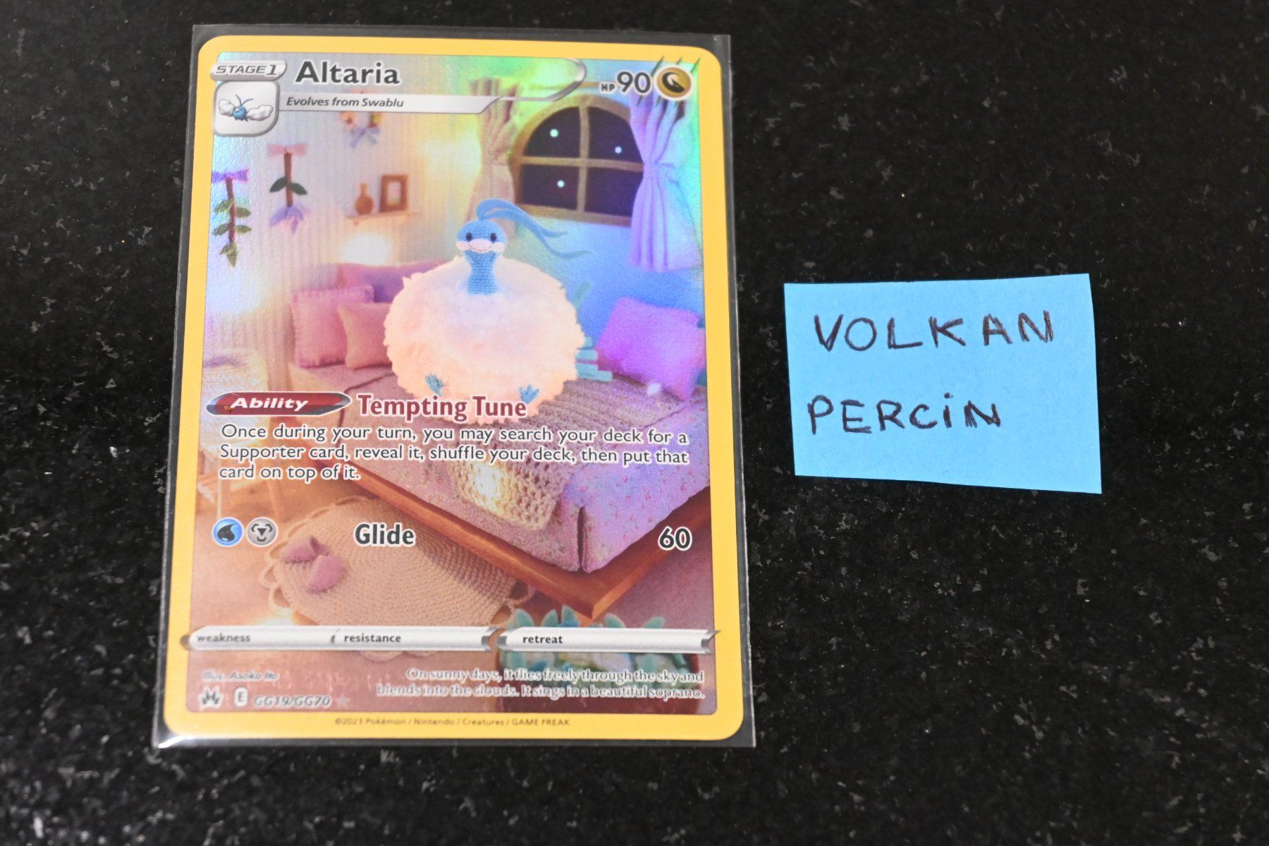 Pokémon Carte collezionabili: Altaria #GG19 Pokemon Crown Zenith – Nuovo (secondo la descrizione) da Aigle venduto da PSAPOKEVOVO
